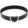 Joy Jewels Ras de cou Heart Attach Noir